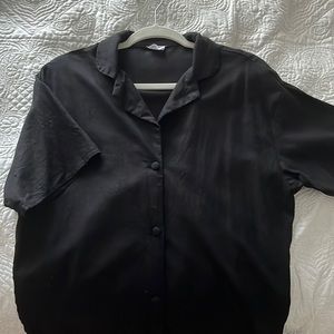 Cotton On Linen Button Up Shirt Dress